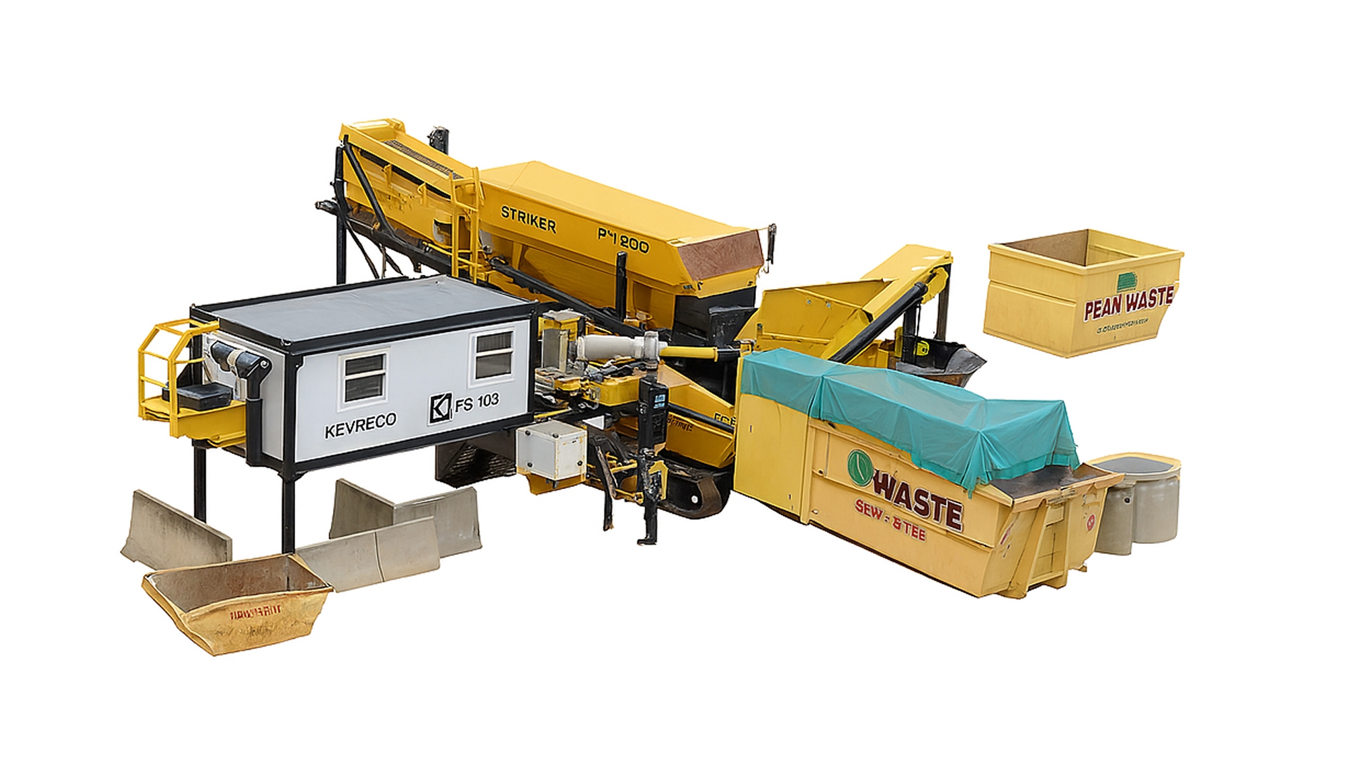 Cabina mobila de sortare