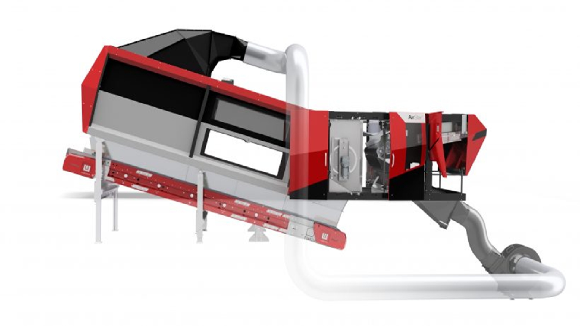 Sortare densimetrica pe aer